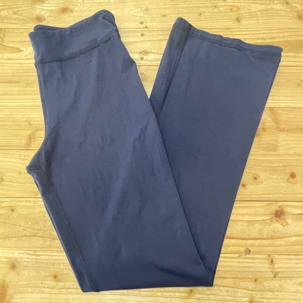 Aeropostale Aero Dwntme Womens Navy Blue Bootcut Yoga Pants Size M